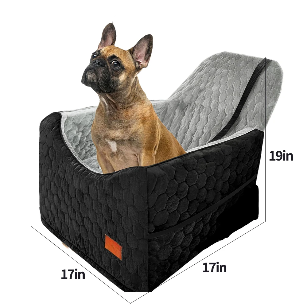 Orthopedic Front-Seat Dog Car Bed - Image 3