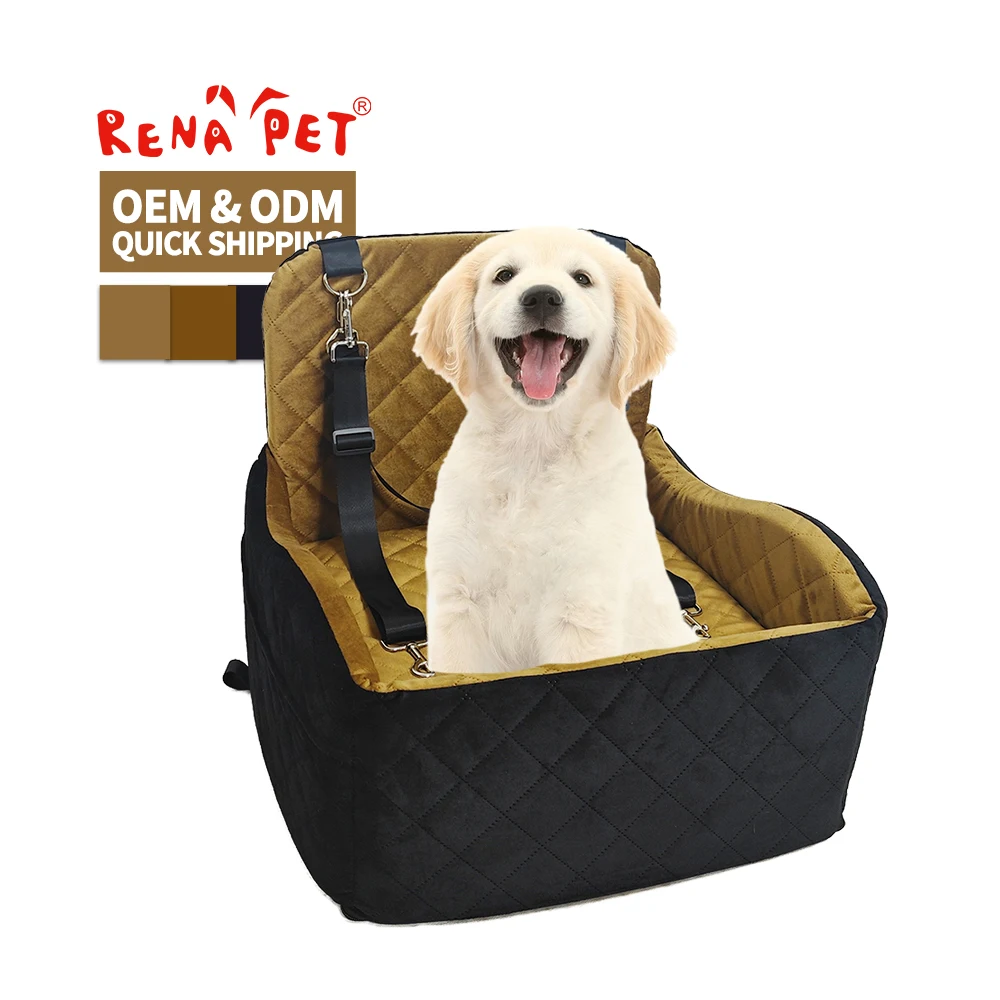 Orthopedic Front-Seat Dog Car Bed - Image 4