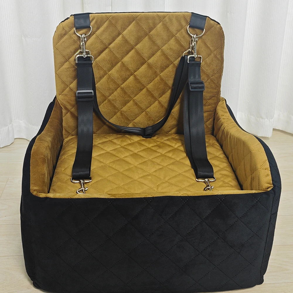 Orthopedic Front-Seat Dog Car Bed - Image 6