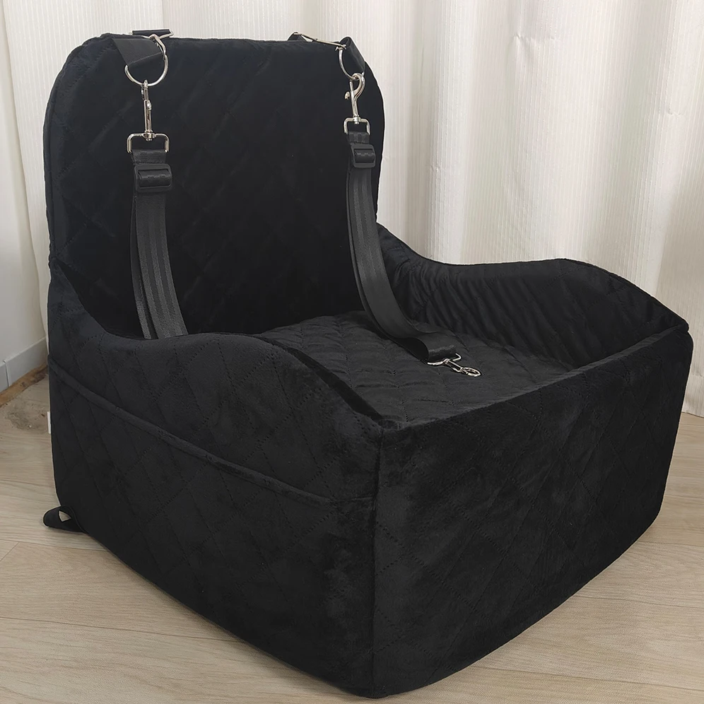 Orthopedic Front-Seat Dog Car Bed - Image 5