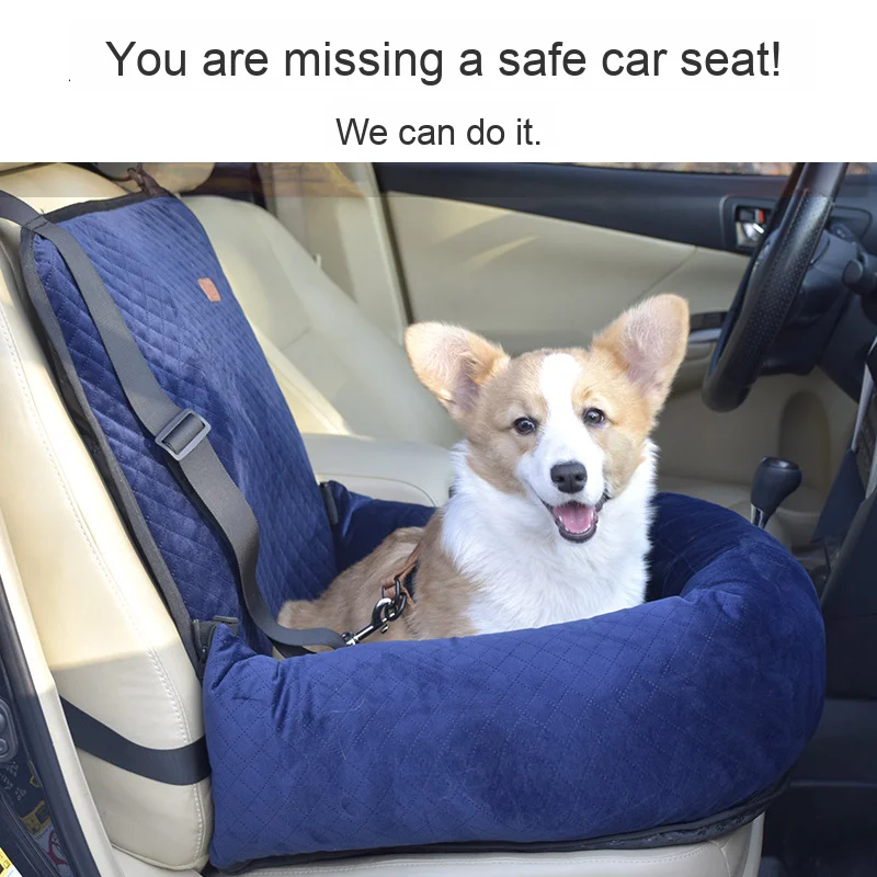 Winter Pet Car Seat Bed - Image 2