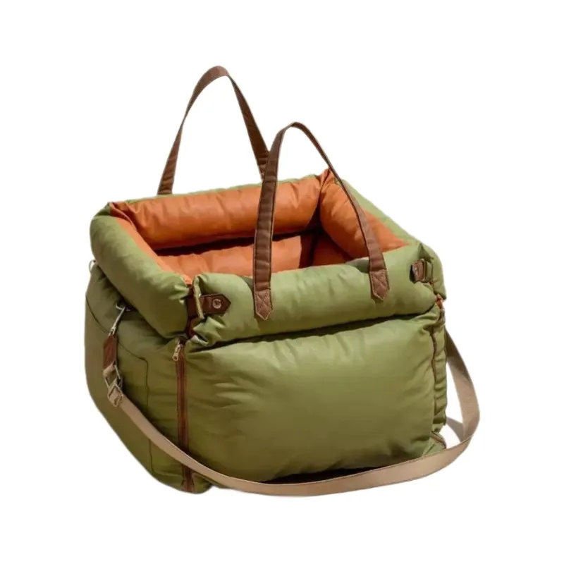 Pet Travel Carrier & Car Booster