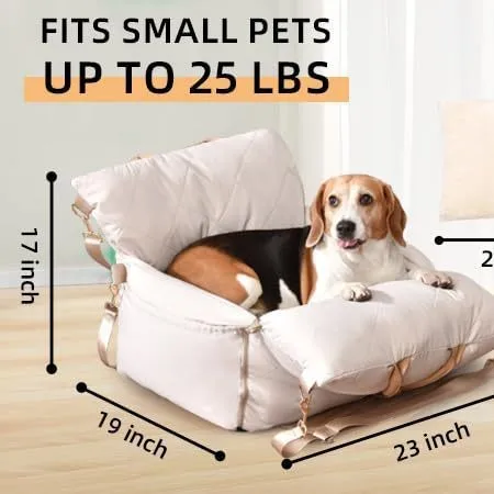 Soft Travel Car Seat for Small Dogs - Image 2