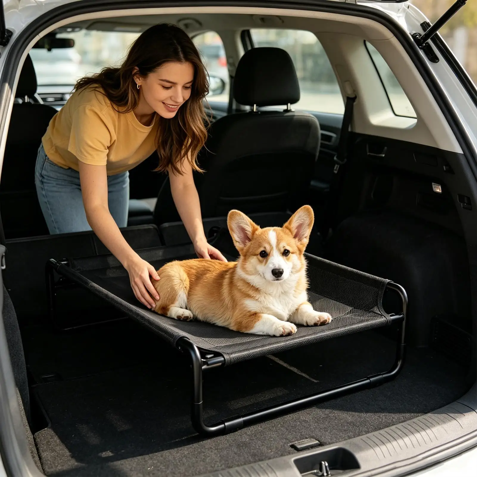 Raised Cooling Outdoor Dog Bed - Image 3