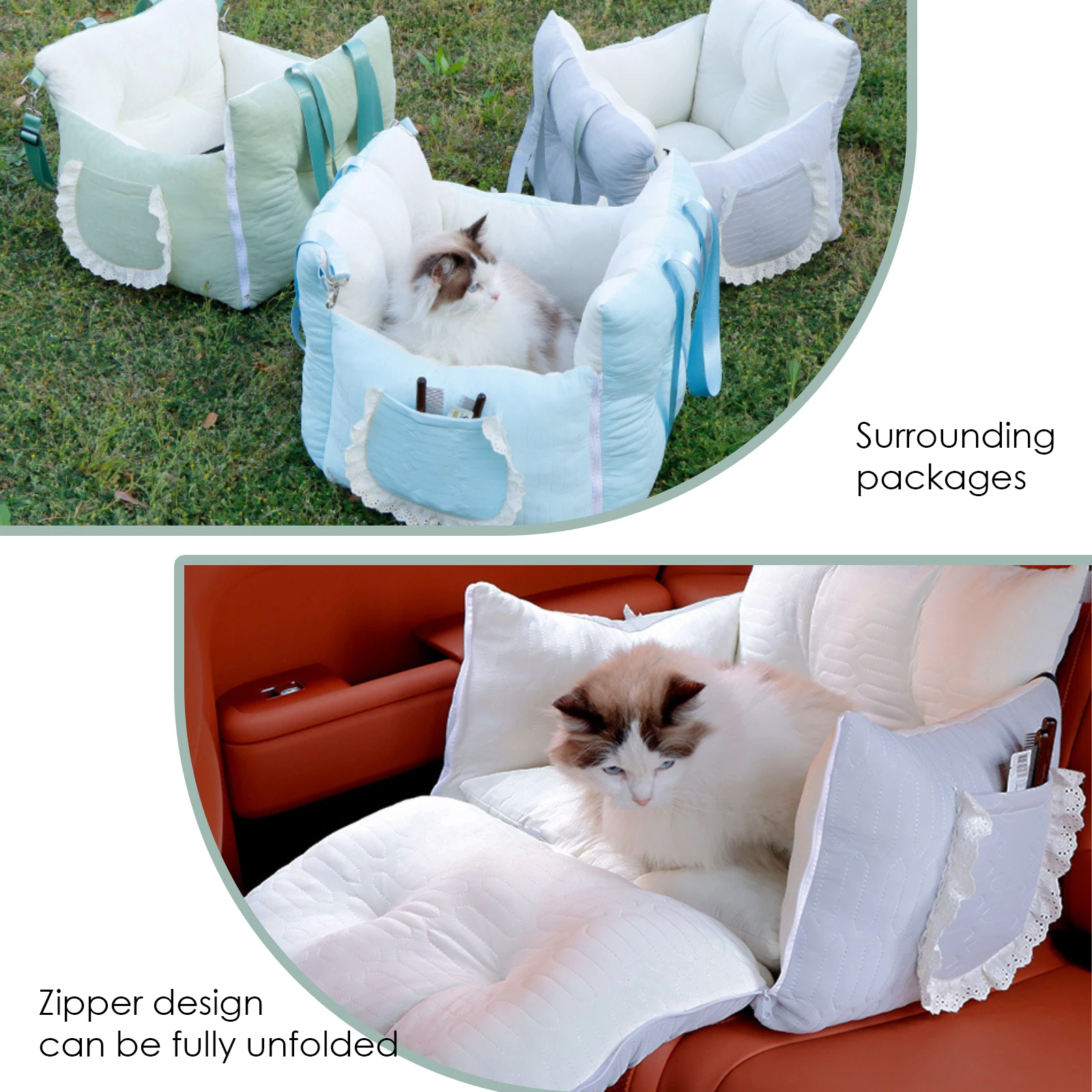 Washable Cooling Pet Travel Carrier - Image 4