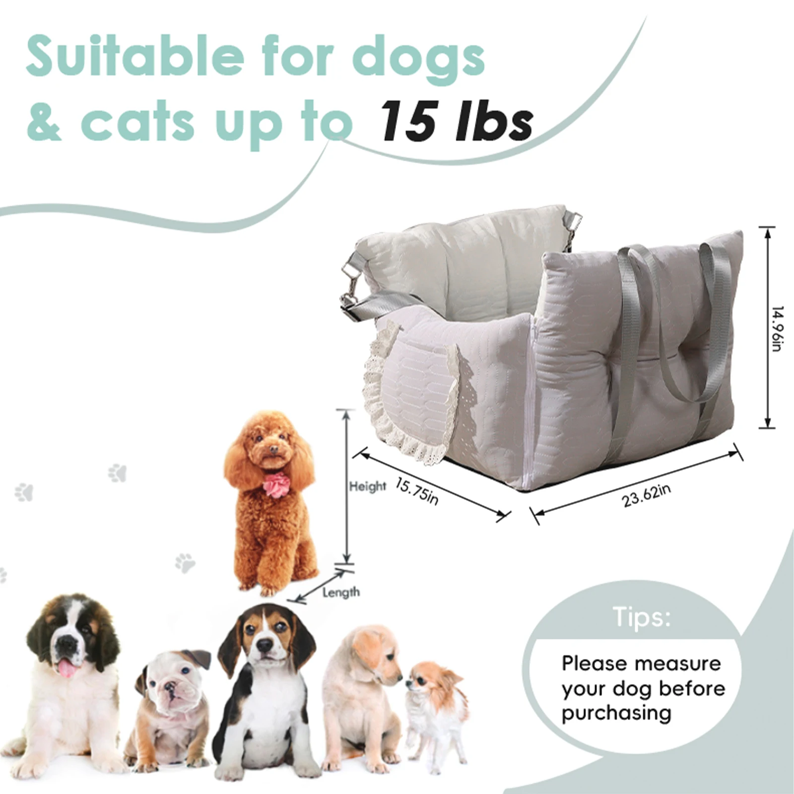 Washable Cooling Pet Travel Carrier - Image 5