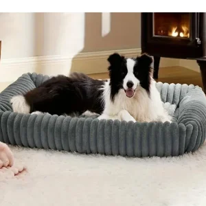 Orthopedic Plush Dog Bed
